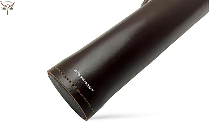 Traditional Back Quiver Bow Arrow Holder Handmade Leather Quiver Lightweight & Comfortable Gift for him Aniversary Gift-StrideForce Fitness