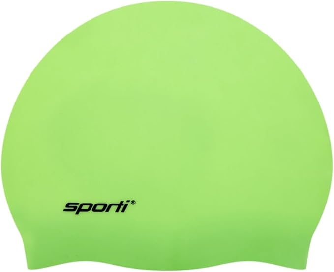 Sporti Silicone Swim Cap for Kids, Unisex Youth Swimming Cap, Protection Bathing Caps for Your Children, Aged 2-10-StrideForce Fitness