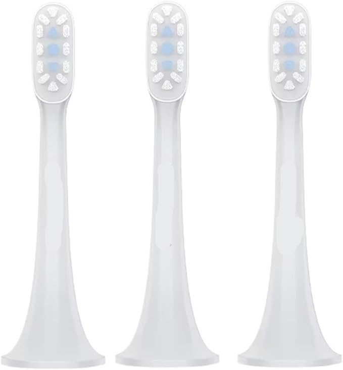 3/6PCS Compatibility for Xiaomi Mijia T300 T500 Sonic Electric Toothbrush Head Teethbrush Replacement Heads(3PCS Universal Heads)