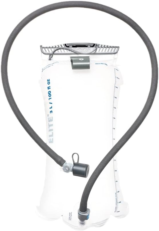 Hydrapak HydraSleeve - Insulated Sleeve with Shape-Shift Low-Profile Water Bladder/Reservoir for Hydration Backpacks, 3-Liter (100 oz.), High Flow Bite Valve, Safe & Reliable-StrideForce Fitness