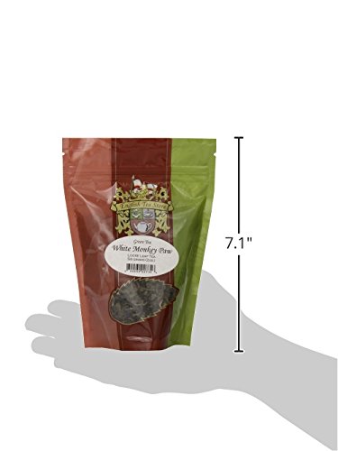 White Monkey Paw Green Tea - 2oz | Loose Leaf Chinese Tea | Handcrafted Delicate Tea from Wuyi Mountains, Fujian | Premium Early Spring Harvest | Rare Artisan Green Tea-StrideForce Fitness