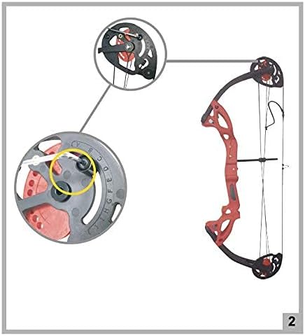 Compound Bow Archery for Youth and Beginner, Right Handed,19”-28” Draw Length,15-29 Lbs Draw Weight, 260 fps-StrideForce Fitness