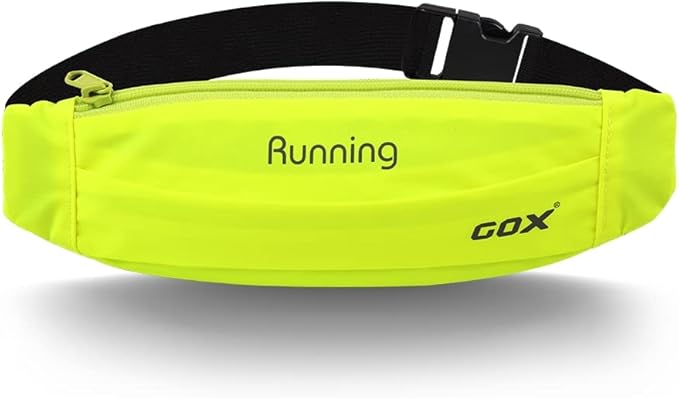 Gox Fanny Pack For Men Running Pouch Belt,Phone Holder Waist Pack Sport Hiking Walking Traveling (green)-StrideForce Fitness