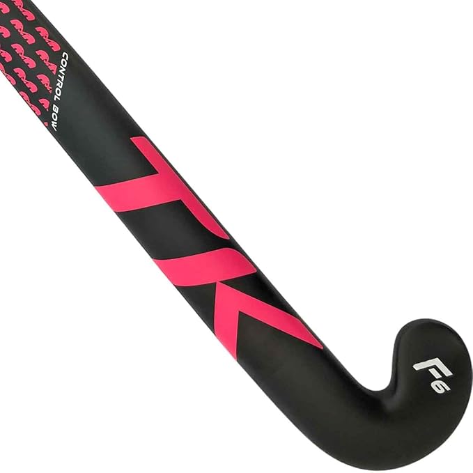 TK F6 Composite Field Hockey Stick – Controlbow Profile for Beginners & Youth – Ideal for Outdoor Play-StrideForce Fitness