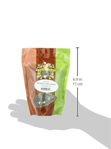 Shanghai Lichee Jasmine Tea Pouches - 4oz | Loose Leaf Green Tea Blend | Sweet Lichee and Gentle Jasmine Aroma | Smooth Sencha Style Tea from Hunan | Brew Hot or Iced for Refreshing Flavor-StrideForce Fitness