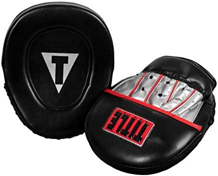 TITLE Boxing Valiant Micro Mitts - Muay Thai & Kickboxing Pads, MMA Equipment, Boxing Coaching-StrideForce Fitness