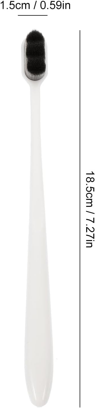 Wavy Soft Bristle Toothbrush 4pcs for Adults and Pregnant Women, Postpartum Oral Care Tool with Thousands of Bristles, Mild Teeth Cleaning for Sensitive Gums Random Style