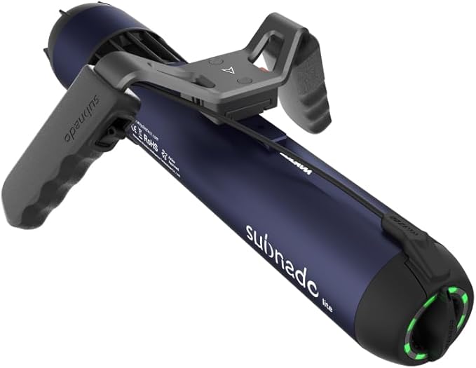 Waydoo Subnado Underwater Scooter Lite, Water Sports Diving Scooter with Removable Handle, Compact and Portable Water Scooter for Adults&Kids, Scuba Diving Snorkeling Sea Scooter Multiple Uses, Blue-StrideForce Fitness