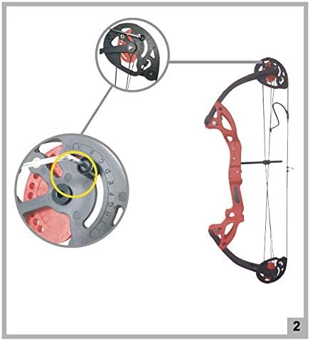 Compound Bow Archery for Youth and Beginner, Right Handed,19”-28” Draw Length,15-29 Lbs Draw Weight, 260 fps-StrideForce Fitness
