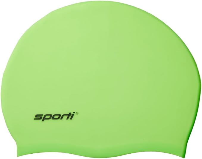 Sporti Silicone Swim Cap for Kids, Unisex Youth Swimming Cap, Protection Bathing Caps for Your Children, Aged 2-10-StrideForce Fitness