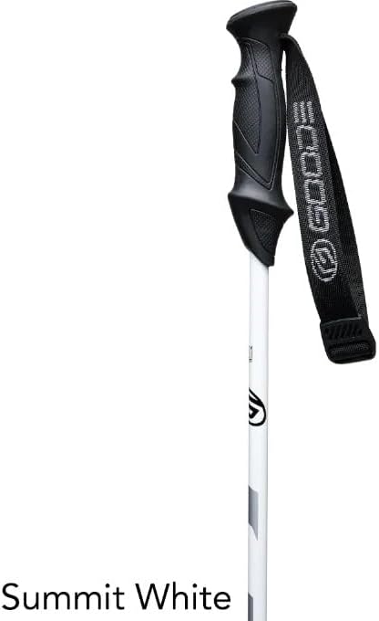 Goode G-Max Pole with Patented Composite Fiber Shaft, White/Silver, 46-Inch/115cm-StrideForce Fitness