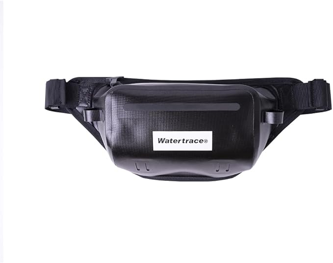 Waterproof Fanny Pack Snorkeling Bag Waist Bag For Canoe Kayaking Rafting Surfing Swimming Boating Storage Pack Paddle Board (Black)-StrideForce Fitness