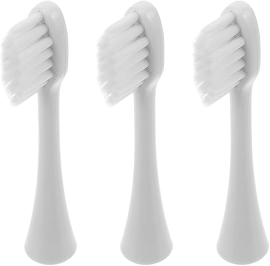 Didiseaon 3pcs Replacement Toothbrush Heads Soft Bristles Electric Toothbrush Fittings Compatible for Adults and Oral Care Accessory
