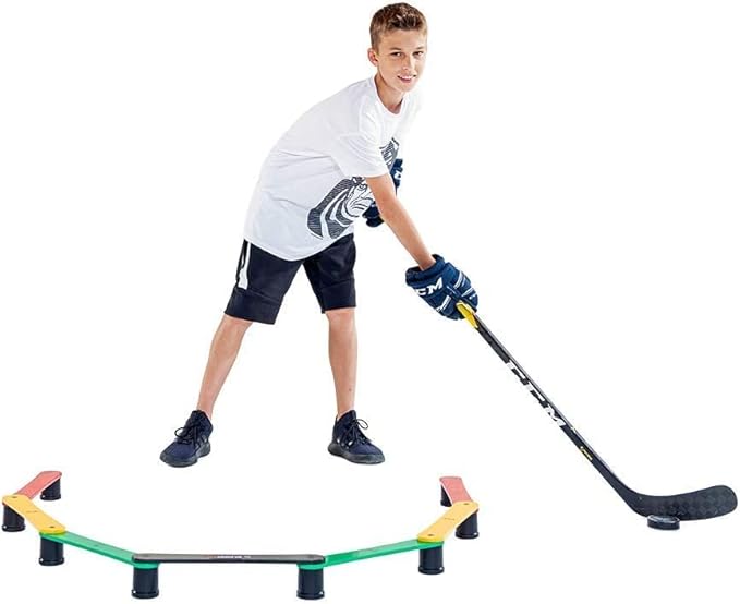 Hockey Revolution Lightweight Stickhandling Training Aid, Equipment for Puck Control, Reaction Time and Coordination-StrideForce Fitness