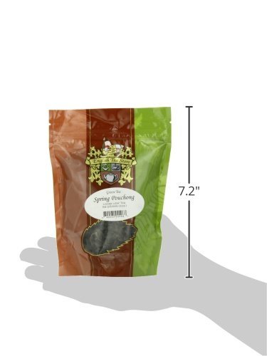 Spring Pouchong Tea Pouches - 2oz | Loose Leaf Taiwanese Oolong | Handcrafted in Pinglin, Taiwan | Fragrant and Mild Tea | Traditional Small Batch | Floral Aroma & Semi-Oxidized-StrideForce Fitness