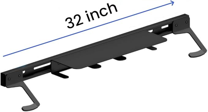 Bike Storage Rack Wall Mount Bike Rack | Steel Bike Mount Wall | Adjustable Bike Hangers for Garage (2 Bike Rack)-StrideForce Fitness