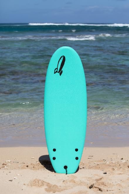 Rock-It 4'10" CHUB Soft Top Surfboard - Kids & Mini, Easy to Paddle & Maneuverable for Beginners-StrideForce Fitness