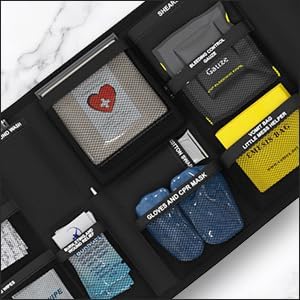 Family First Aid & CPR Kit - Emergency Medical Kit for The Entire Family, Child, Kids, and Youth. Perfect for Camping, Travel, Car, Hiking, Sports, Outdoor, and Home - First Aid Guide Life Safety Pro-StrideForce Fitness