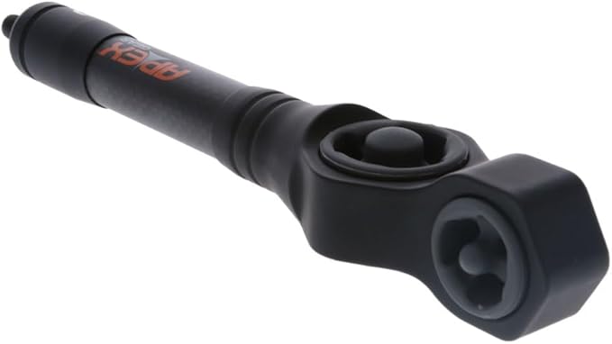 TRUGLO Cadence Vibration-Dampening Noise Reducing Lightweight 8" Hunting Archery Bow Stabilizer for Improved Bow Balance & Stability-StrideForce Fitness