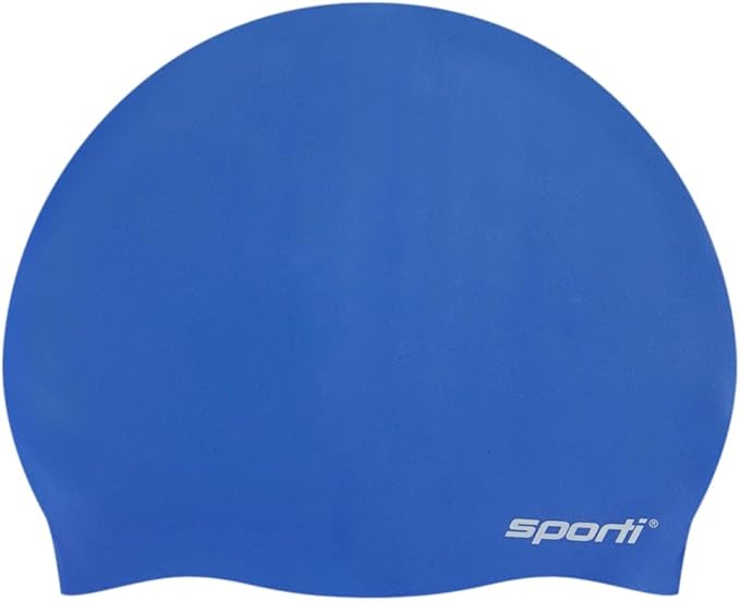 Sporti Silicone Swim Cap for Kids, Unisex Youth Swimming Cap, Protection Bathing Caps for Your Children, Aged 2-10-StrideForce Fitness