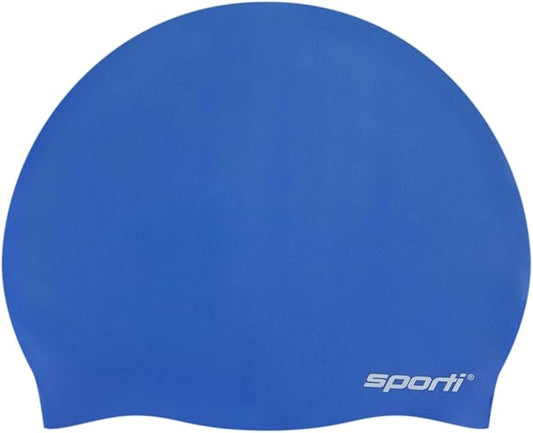 Sporti Silicone Swim Cap for Kids, Unisex Youth Swimming Cap, Protection Bathing Caps for Your Children, Aged 2-10-StrideForce Fitness