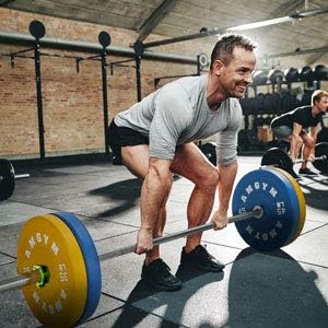 2 Inch Bumper Plates，10-500lbs，Barbell Rubber Olympic Weight Plates Set for Home Gym, Strength Training & Weight Lifting, Multiple Options Colors-StrideForce Fitness