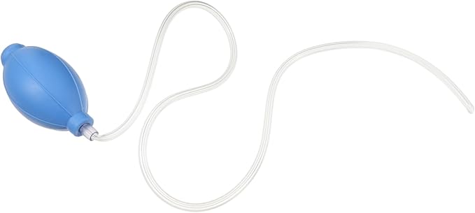 Oral Muscle Trainer Tongue Exerciser for Dysphagia Rehabilitation Blue Long Tube Swallowing Training Tool Suitable for Speech Therapy and Muscle Strengthening