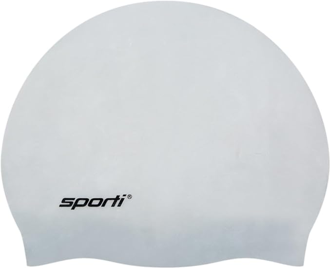 Sporti Silicone Swim Cap for Kids, Unisex Youth Swimming Cap, Protection Bathing Caps for Your Children, Aged 2-10-StrideForce Fitness