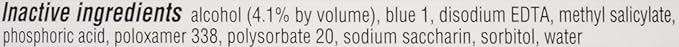 Orajel Nonseptic Mouth Sore Rinse 16oz, Soothing Mint Flavor, Provides Pain Relief, Promotes Healing, 3-Pack