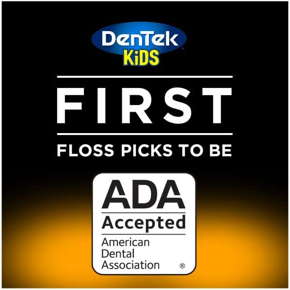 DenTek, Kids Fun Flossers, Removes Food & Plaque, 40 Count (Pack of 8)