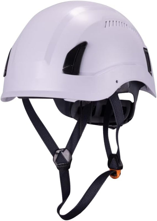 Land Helmets EcoPro Safety Helmet - ANSI/ISEA Z89.1-201 Type 1 Class C Vented - OSHA Approved - Lightweight Helmet with 6 Pt Suspension for Arborist, Industrial & Fall Protection-StrideForce Fitness