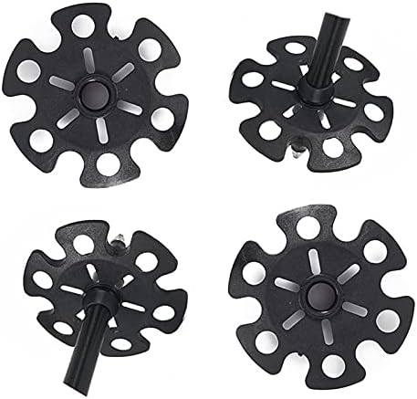 Walking Stick Tips Rubber 4pcs Trekking Pole Tips Replacement- Rubber Feet for Hiking Poles, Walking Sticks, Trekking Poles | Rubber Tip for Walking Sticks Hiking Trekking Poles Boot Tips Rubber Feet-StrideForce Fitness