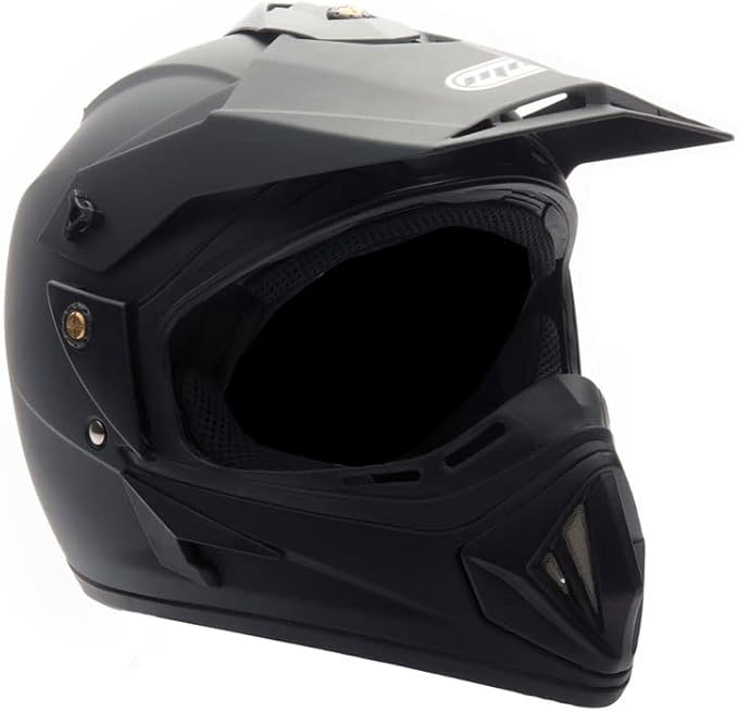 MMG Adult Motorcycle Off Road Helmet DOT - MX ATV Dirt Bike Motocross UTV - with Goggles-StrideForce Fitness