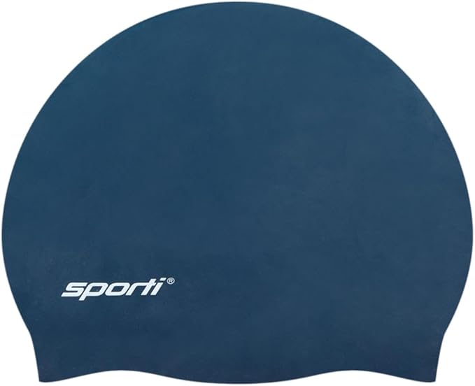 Sporti Silicone Swim Cap for Kids, Unisex Youth Swimming Cap, Protection Bathing Caps for Your Children, Aged 2-10-StrideForce Fitness