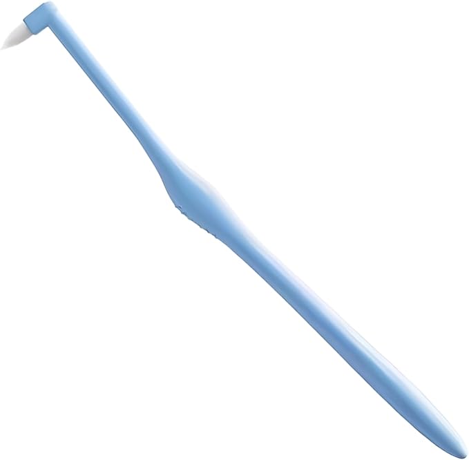 Orthodontic End Tuft Toothbrush, 19x2x1.5cm Soft Precision Brush for Cleaning Between Teeth, Gum Care, Removal, Interdental Cleaning Use