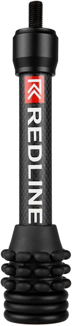 REDLINE Stabilizer, Adjustable with 3 Customizable Weights, Sleek Lightweight Design, and Front End RL Rubber Dampening System-StrideForce Fitness