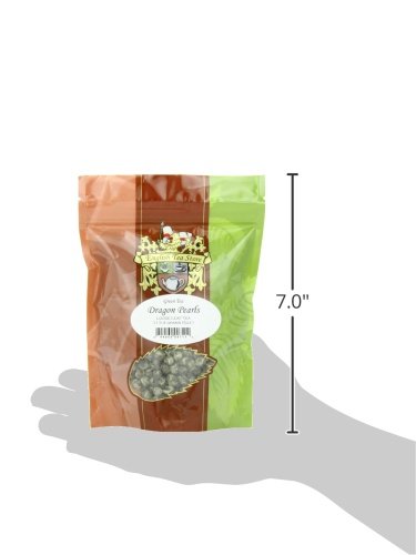 Dragon Pearls Green Tea Pouches | Loose Leaf Hand Rolled - 4oz | Spring Harvest from Fujian China | Floral Aroma | Steamed Green Tea | Whole Leaf Pearl Style Tea-StrideForce Fitness