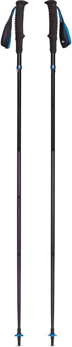 Black Diamond Distance Z Trekking and Running Poles, Pair of Foldable, Lightweight, Fixed Length Aluminum Hiking Poles-StrideForce Fitness