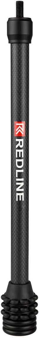 REDLINE Stabilizer, Adjustable with 3 Customizable Weights, Sleek Lightweight Design, and Front End RL Rubber Dampening System-StrideForce Fitness