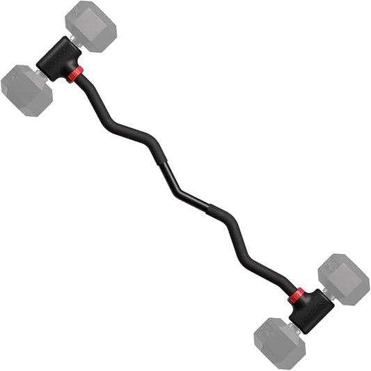 Jayflex Hyperbell Dumbbell Converter - Convert Dumbbells to Barbell Set and Kettlebell for Home Fitness - Adjustable & Up to 200 lb Capacity Weight Barbell for Weight Lifting-StrideForce Fitness