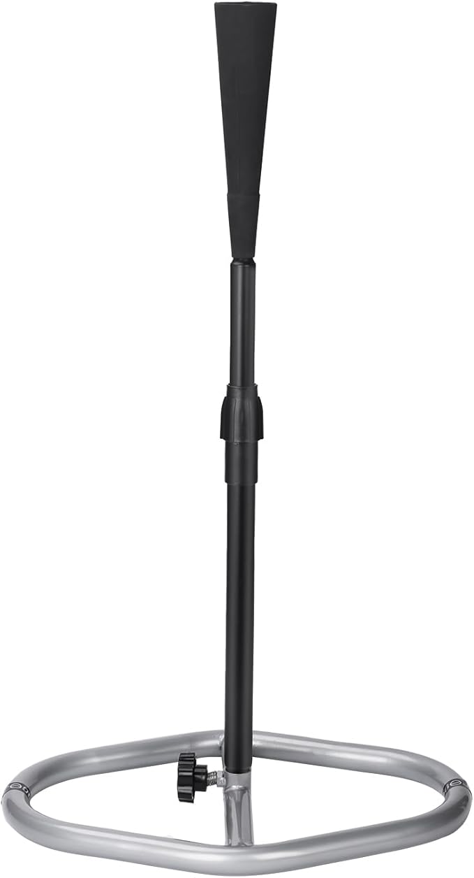 Portable Baseball Tee, Adjustable Batting Tee for Baseball/Softball/Tee Ball, 20"-26" Height, Weighted Base for Stability, Hitting Tee for Kids/Youth, Training Equipment for Baseball Practice-StrideForce Fitness