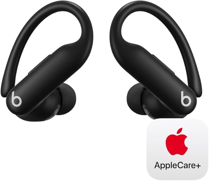 Beats Powerbeats Pro 2 Wireless Bluetooth Earbuds with AppleCare+ (2 years) - Jet Black-StrideForce Fitness