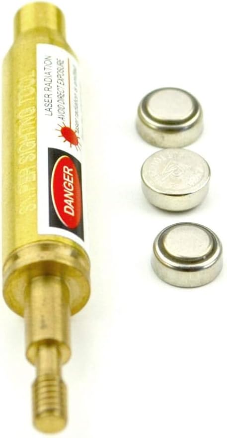 GOTICAL Archery Crossbow Bow Arrow Red Laser Sighting Tool Boresighter Bore Sight-StrideForce Fitness