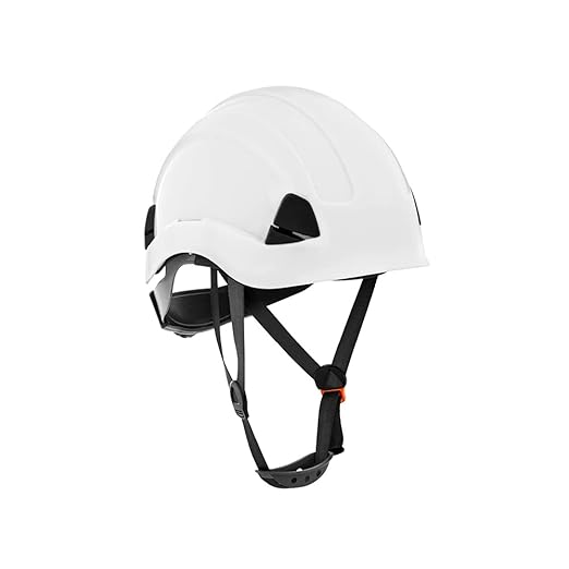 Jackson Safety CH300 Climbing-Style Hard Hat - Non-Vented Construction Helmet with Chin Cup - ANSI Z89.1 & OSHA Compliant - (Multiple Colors)-StrideForce Fitness