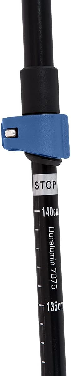 York Nordic Hiking & Walking Poles - Cushion Foam Grips w/Nordic Strap - Lightweight, Adjustable, and Great for Balance -2 Pieces w/Flip Locks, and Travel Bag - Heights 5'4"-6'2"-StrideForce Fitness