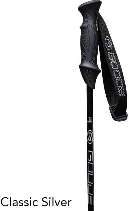 GOODE G-Max Summit Ski Poles – Lightweight & Durable Carbon Composite Downhill Ski Poles for Men & Women – Ergonomic Grip & Shock Absorbing Design – Pair-StrideForce Fitness