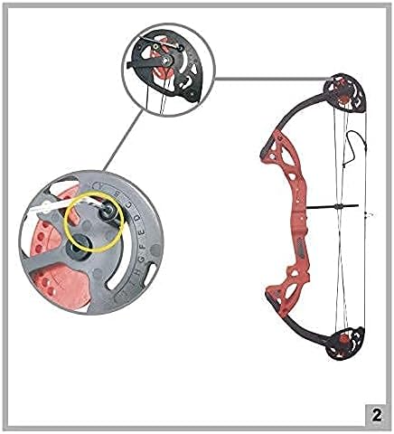Compound Bow Archery for Youth and Beginner, Right Handed,19”-28” Draw Length,15-29 Lbs Draw Weight, 260 fps-StrideForce Fitness