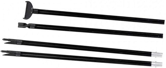 4 Stable Sticks® Essential 4 Points Bipod Shooting Sticks - Lightweight Aluminium, Extrem Stability for Hunting and Shooting, Foldable and transportable-StrideForce Fitness