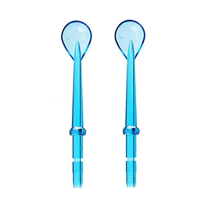Flosser Replacement Tips Compatible with Waterpik Water Flosser Reach Flosser Refill Heads Replacement Heads, Compatible with Waterpik Oral Irrigator & Dental Flosser (Tongue Cleaner Tips)