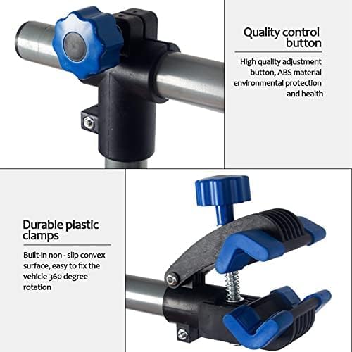 Bike Repair Stand with Quick Release Bicycle Maintenance Rack Bike Workstand Height Adjustable and Portabl with Tool Tray Extensible Bike Repair Rack for Road & Mountain Bikes-StrideForce Fitness